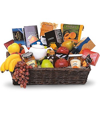 Grande Gourmet Fruit Basket from Richardson's Flowers in Medford, NJ